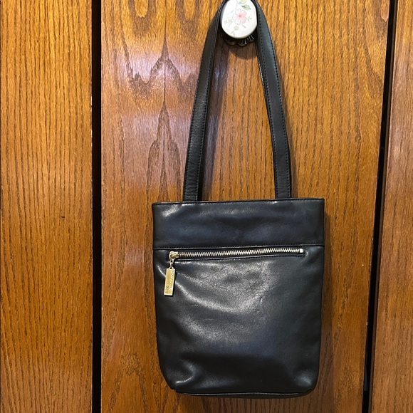 Ralph Lauren black leather shoulder Bag - Picture 2 of 7